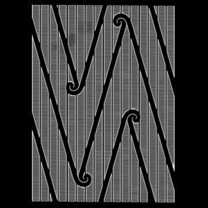 Tamariki t-shirt Pūhoro - Light  Design